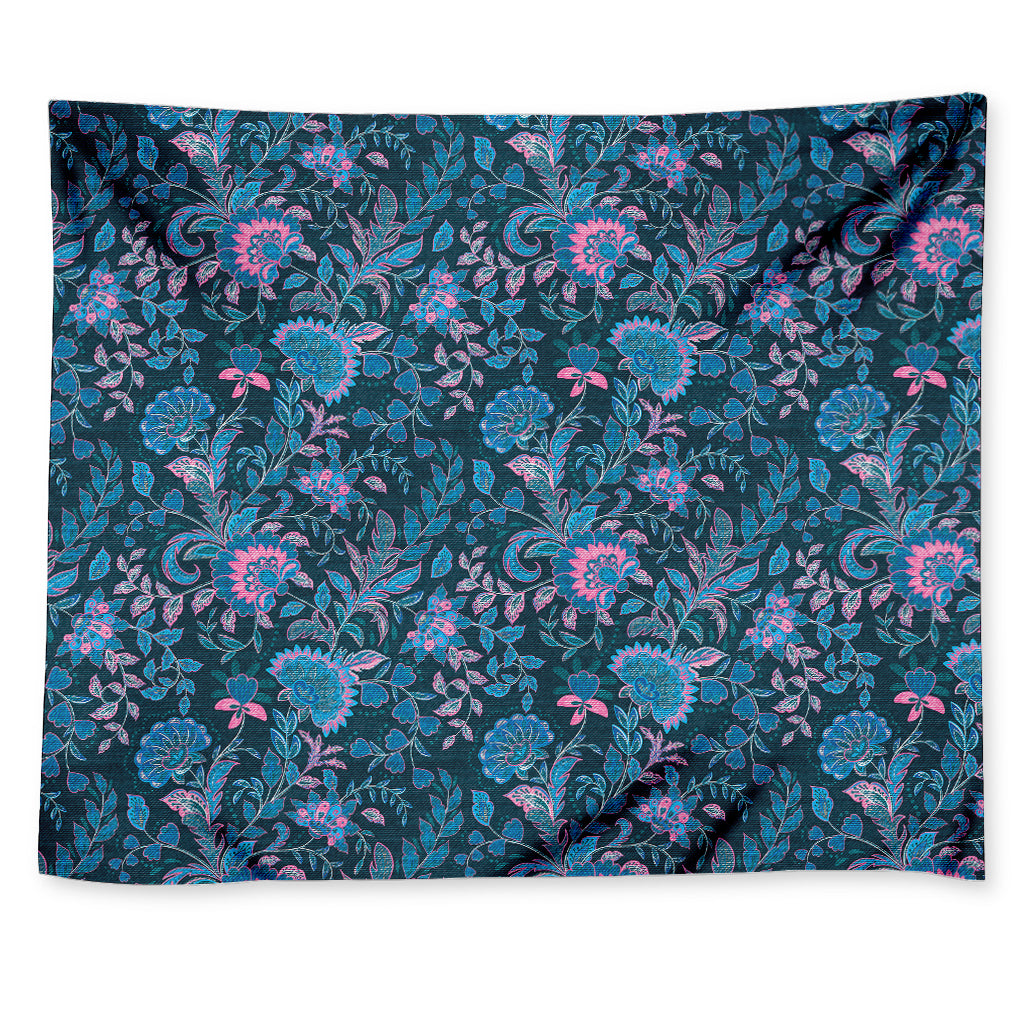 Bohemian Denim Jeans Pattern Print Tapestry