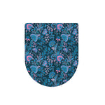 Bohemian Denim Jeans Pattern Print Toilet Lid Cover