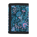 Bohemian Denim Jeans Pattern Print Trifold Wallet