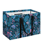 Bohemian Denim Jeans Pattern Print Utility Tote Bag