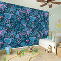 Bohemian Denim Jeans Pattern Print Wall Sticker
