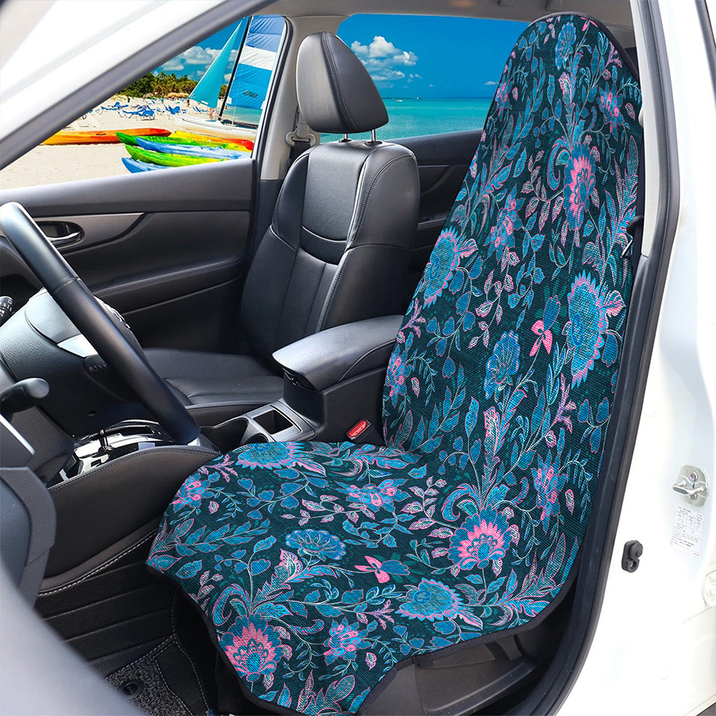 Bohemian Denim Jeans Pattern Print Waterproof Car Seat Cover