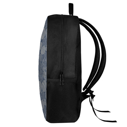 Bohemian Easter Eggs Pattern Print 17 Inch Backpack
