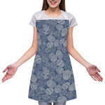 Bohemian Easter Eggs Pattern Print Adjustable Apron