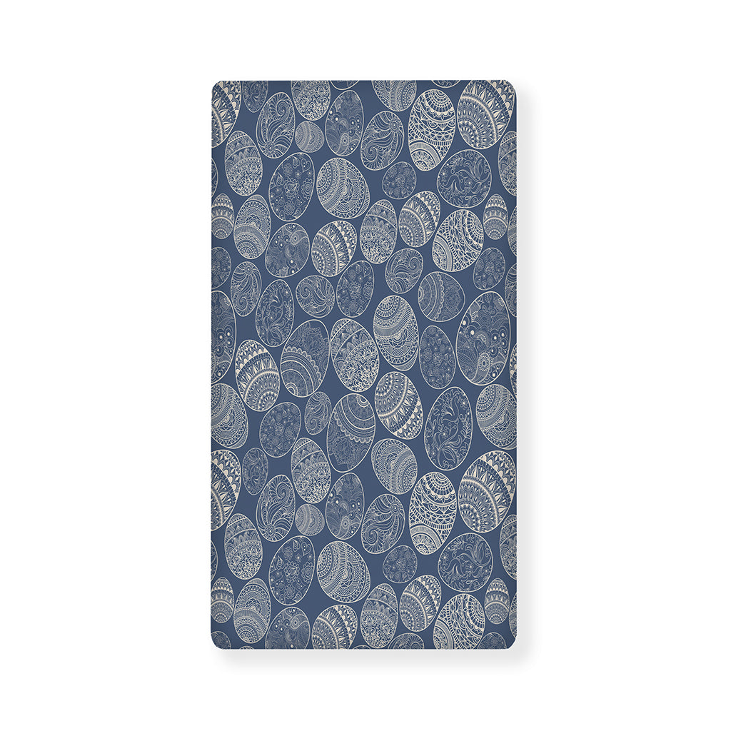 Bohemian Easter Eggs Pattern Print Baby Crib Sheet