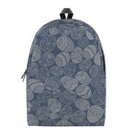 Bohemian Easter Eggs Pattern Print Backpack