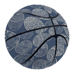 Bohemian Easter Eggs Pattern Print Basketball
