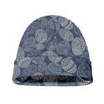 Bohemian Easter Eggs Pattern Print Beanie