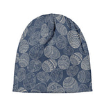 Bohemian Easter Eggs Pattern Print Beanie