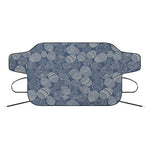 Bohemian Easter Eggs Pattern Print Car Windshield Snow Cover