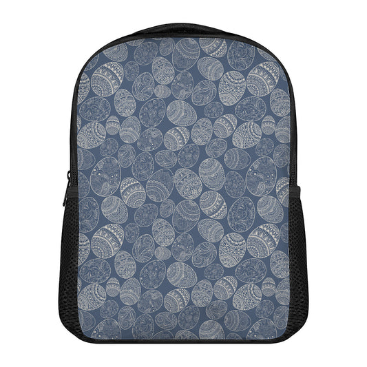 Bohemian Easter Eggs Pattern Print Casual Backpack
