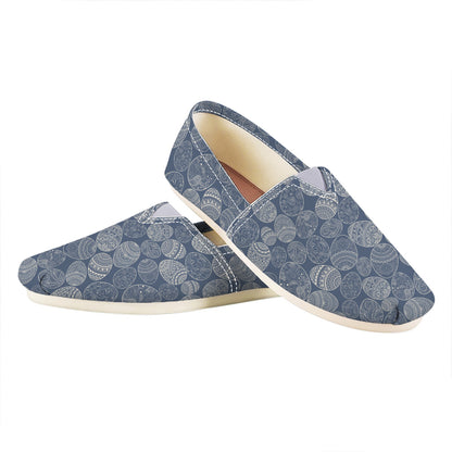 Bohemian Easter Eggs Pattern Print Casual Shoes