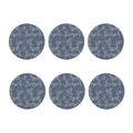 Bohemian Easter Eggs Pattern Print Coaster Set