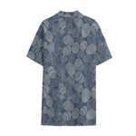 Bohemian Easter Eggs Pattern Print Cotton Hawaiian Shirt