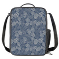 Bohemian Easter Eggs Pattern Print Crossbody Lunch Bag