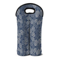 Bohemian Easter Eggs Pattern Print Double Neoprene Wine Tote