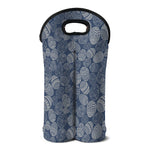 Bohemian Easter Eggs Pattern Print Double Neoprene Wine Tote