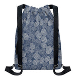 Bohemian Easter Eggs Pattern Print Drawstring Backpack