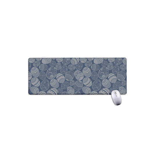 Bohemian Easter Eggs Pattern Print Extended Mouse Pad