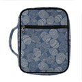 Bohemian Easter Eggs Pattern Print Front Pocket Bible Bag