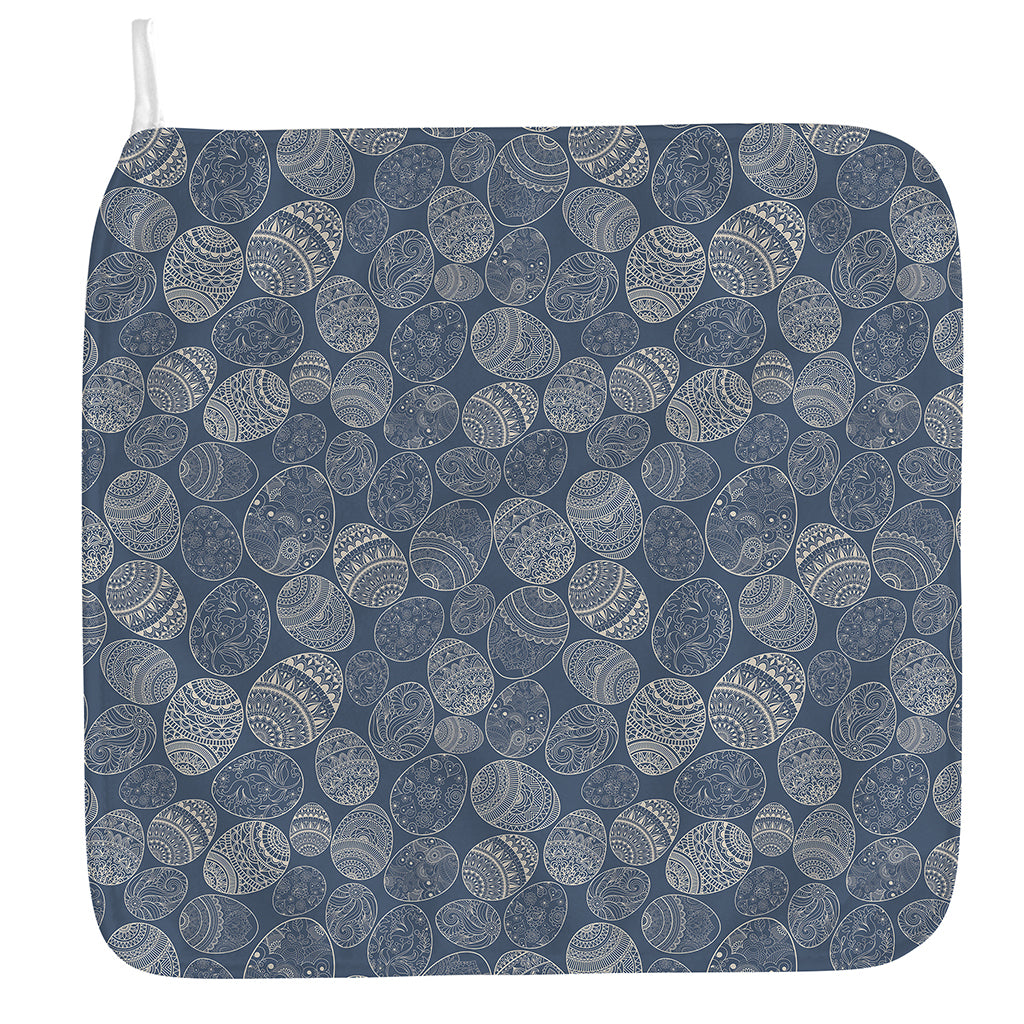 Bohemian Easter Eggs Pattern Print Hand Towel