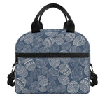 Bohemian Easter Eggs Pattern Print Insulated Lunch Bag