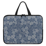 Bohemian Easter Eggs Pattern Print Laptop Sleeve With Handle