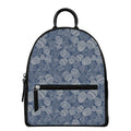 Bohemian Easter Eggs Pattern Print Leather Backpack