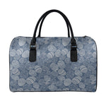 Bohemian Easter Eggs Pattern Print Leather Duffle Bag
