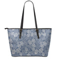 Bohemian Easter Eggs Pattern Print Leather Tote Bag With Zipper