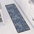 Bohemian Easter Eggs Pattern Print Long Kitchen Mat