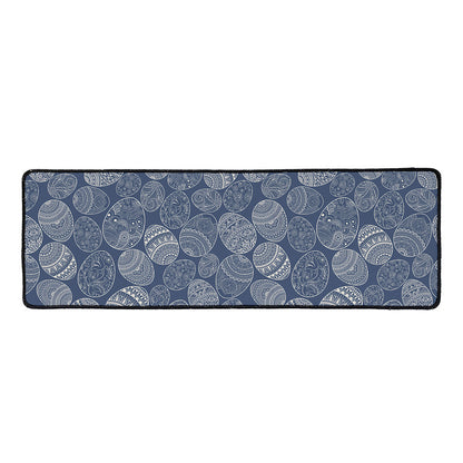 Bohemian Easter Eggs Pattern Print Long Kitchen Mat