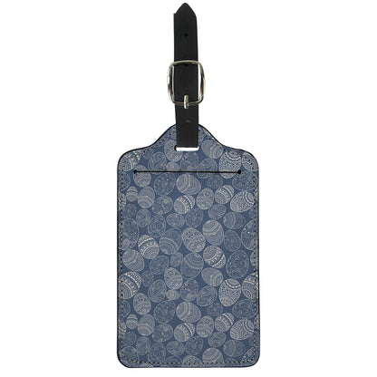 Bohemian Easter Eggs Pattern Print Luggage Tag