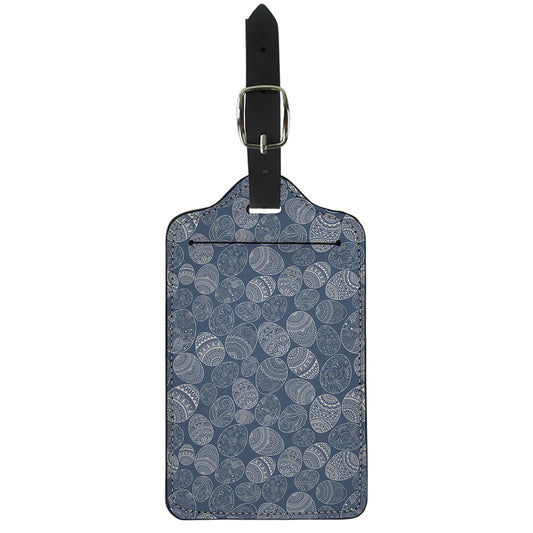Bohemian Easter Eggs Pattern Print Luggage Tag