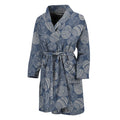 Bohemian Easter Eggs Pattern Print Men's Bathrobe