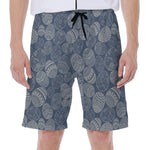 Bohemian Easter Eggs Pattern Print Men's Beach Shorts