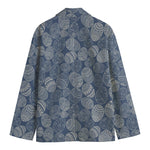 Bohemian Easter Eggs Pattern Print Men's Cotton Blazer
