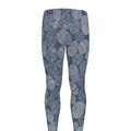 Bohemian Easter Eggs Pattern Print Men's Leggings