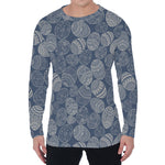 Bohemian Easter Eggs Pattern Print Men's Long Sleeve T-Shirt