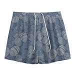 Bohemian Easter Eggs Pattern Print Mesh Shorts