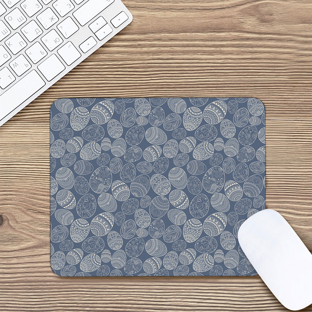 Bohemian Easter Eggs Pattern Print Mouse Pad