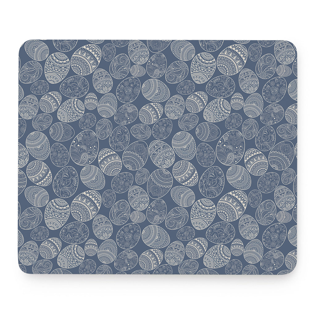 Bohemian Easter Eggs Pattern Print Mouse Pad