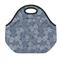 Bohemian Easter Eggs Pattern Print Neoprene Lunch Bag