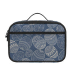 Bohemian Easter Eggs Pattern Print Portable Lunch Bag