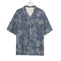 Bohemian Easter Eggs Pattern Print Rayon Hawaiian Shirt