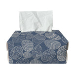 Bohemian Easter Eggs Pattern Print Rectangle Tissue Box Cover