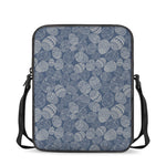 Bohemian Easter Eggs Pattern Print Rectangular Crossbody Bag