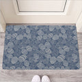 Bohemian Easter Eggs Pattern Print Rubber Doormat