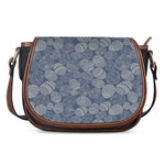 Bohemian Easter Eggs Pattern Print Saddle Bag