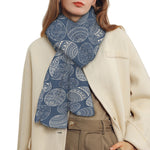 Bohemian Easter Eggs Pattern Print Scarf